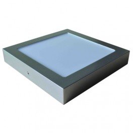 Downlight led 20w gris cuadrado